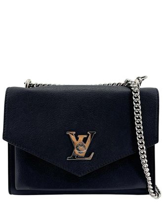Louis Vuitton Black Calfskin Lockme Ii Bb (Authentic Pre-Loved)