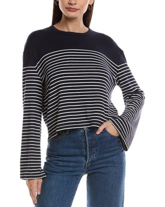 Rag & Bone Knit Stripe Shirt