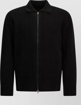 Tagliatore wool zip jacket