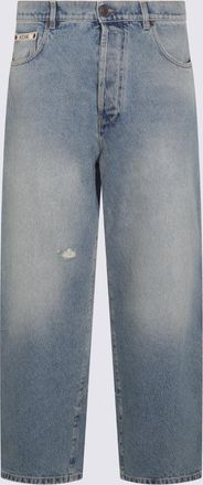 Moschino Jeans Blue And Green-Uomo