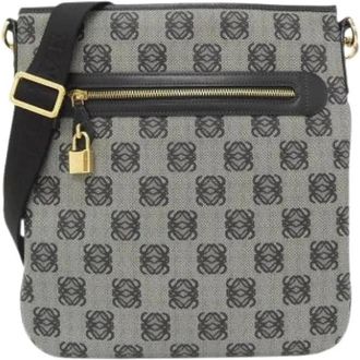 Loewe Pre-owned Schoudertas - Dames - Vintage Schoudertas - Zwart - ONE Size - Vintage