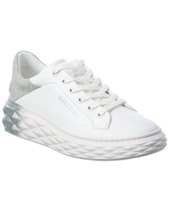 Jimmy Choo London Diamond Maxi/F Ii Leather Sneaker