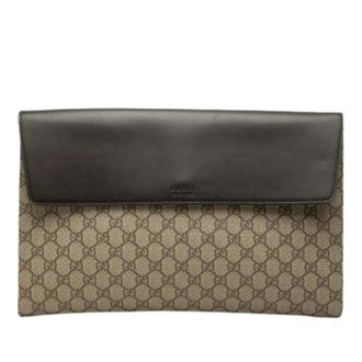 Gucci Pre-owned Vintage Clutch in Tela - - Pre-owned - Donna - Beige - ONE SIZE