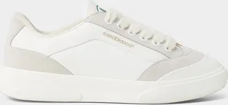 Casablanca Del Mar Colorblocked Suede Low-Top Sneakers