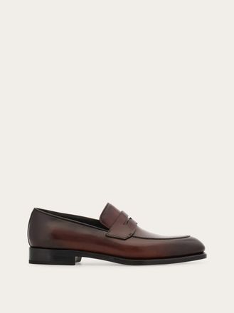 Ferragamo Men Tramezza penny loafer Brown Size 10.5