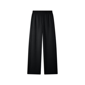 Freddy Pantaloni wide leg in felpa di viscosa a costine