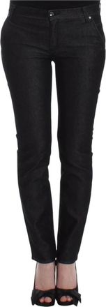 Ermanno Scervino Skinny Jeans - Dames - Skinny Jeans - Zwart - W26 - Katoen - Jeans