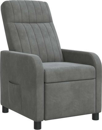 vidaXL Recliner Gris Oscuro Pwnedbylord666ywh Vidaxl