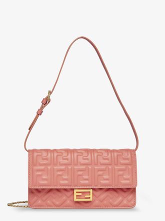 Fendi Borsa Wallet On Chain Baguette in pelle - FENDI - gender_Woman