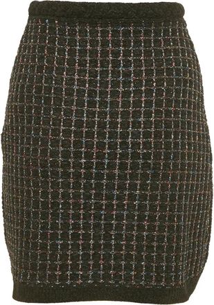 Sandro Minigonna in tweed - Nero