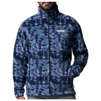 Columbia Steens Mountain Printed Jacket Fleecejacke f&uuml;r Herren | blau