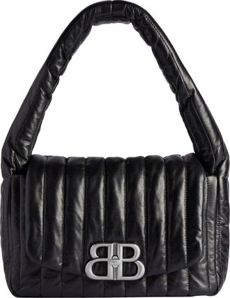 Balenciaga (WMNS) Balenciaga Monaco Small Sling Bag Black 7878962AA7Z1000