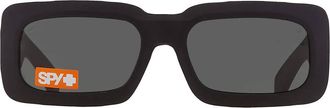Spy NINETY SIX Happy Grey Green Rectangular Unisex Sunglasses 6700000000248