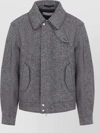 Dries Van Noten wool single breasted coat