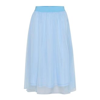 Saint Tropez Rokken, Dames, Blauw, XS, Coral SZ Rok