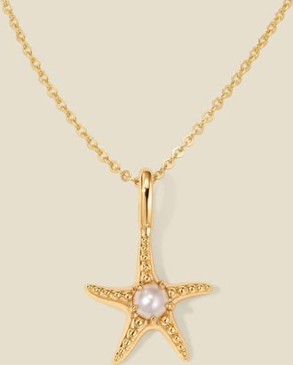 Made by Mary Starfish Charm Necklace
