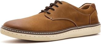 Johnston & Murphy Colby Plain Toe Mens Shoes Brown Oiled Full Grain : 10.5 M (D), Leather