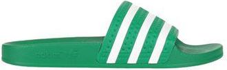 adidas Adilette Slide 'Collegiate Green' Pool Slides in Two-Toned Rubber