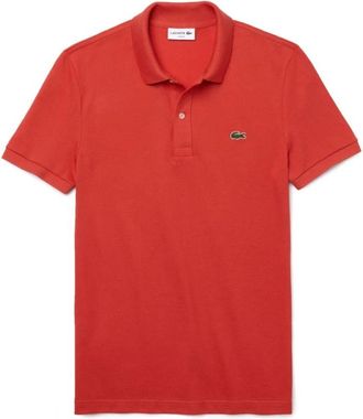 Lacoste Slim Fit Polo Shirt - Heren - Polos - Rood - 4XL - Tops