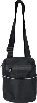 Paul & Shark Zwarte Crossbodytas met Dubbele Rits - Heren - Schoudertassen - Zwart - ONE Size - Tassen