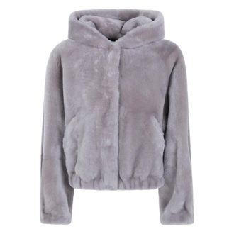 BLANCHA Faux Fur & Shearling Jackets - Jackets - Mujer - Gris - S