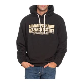 A|X Armani Exchange Felpa Punto - - Sweatshirts & Hoodies - Uomo - Nero - XL