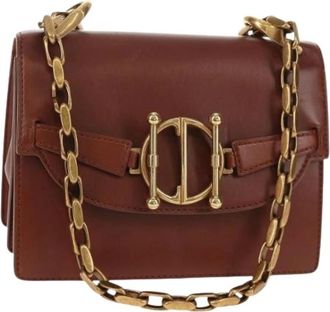 Dior Pre-owned Cross Body Bags, female, Brown, Size: ONE SIZE Pre-owned Vintage Shoulder Bag