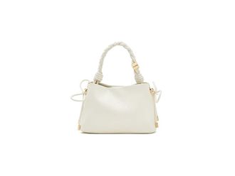 Aldo Coralisee Satchel Womens Handbags Cream, Synthetic