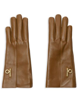 Burberry Leren handschoenen - Bruin