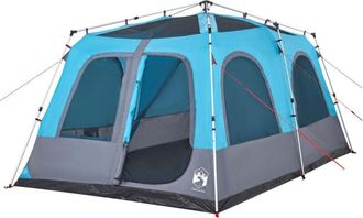 vidaXL Vidaxl - Tenda Familiare a Cupola 8 Persone Blu a Rilascio Rapido