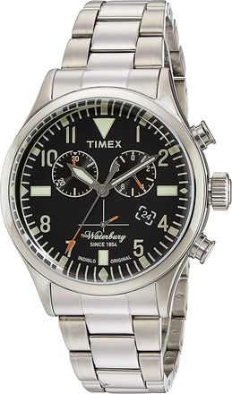 Timex Mens Waterbury Black Dial Watch