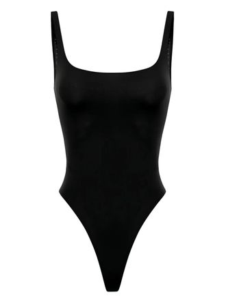 Elisabetta Franchi open-back bodysuit - women - Viscose/Elastane - 46 - Black