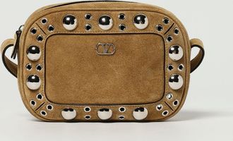 Valentino Garavani Borsa Nellcôte Valentino Garavani in camoscio con borchie applicate