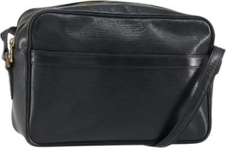 Louis Vuitton unisex, Pre-owned, Zwart, Maat: ONE Size Leer