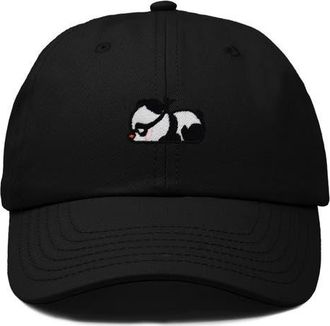 Dalix Pandit Panda Dad Cap in Black at Nordstrom