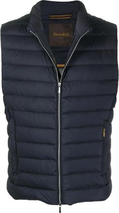 Moorer Padded Zip-up Gilet