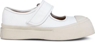Marni leather Mary Jane sneakers - women - Calf Leather - 36 - White