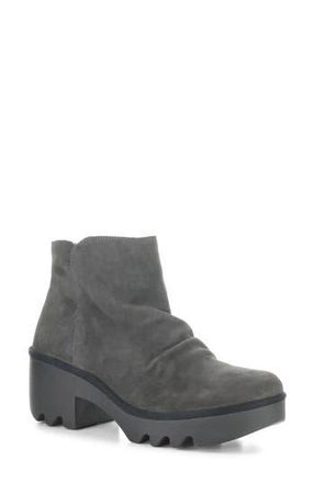 FLY London Tulp Lug Sole Platform Bootie in Diesel at Nordstrom Rack, Size 5Us / 35Eu