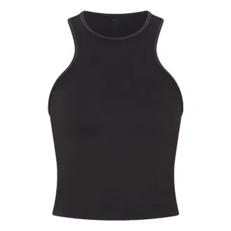 Nike (WMNS) Nike x SKIMS Ribbed Seamless Racer Front Tank Obsidian TPTNK11000W-OAR