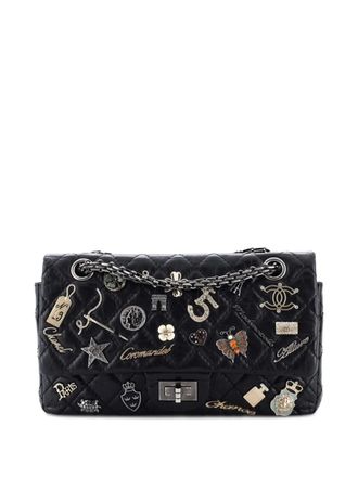 Chanel Lucky Charms Reissue 2.55 Flap Bag Quilted Aged Calfskin 225 shoulder bag - Nero