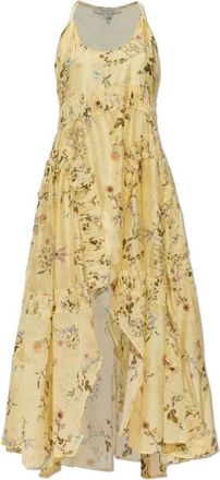 AllSaints Maxi Dresses, female, Yellow, Size: 2XS Dorina Dress