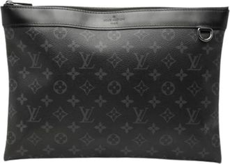 Louis Vuitton Pre-owned Discovery Pochette GM - Heren - Vintage Clutch - Zwart - ONE Size - Vintage