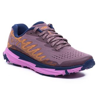 Hoka One One Hoka Torrent 3 Textile Synthetic Womens Low Top Trainers - Wistful Mauve Cyclamen - Size:UK 5.5