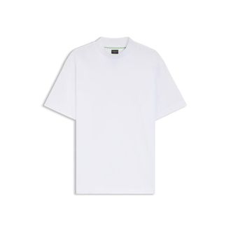 BOSS Porsche x relaxed-fit T-shirt with logo collar