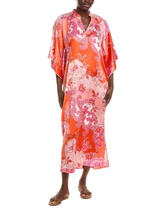 Natori Flourish Printed Satin Night Gown
