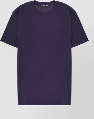 Tom Ford short sleeve crew neck cotton t shirt