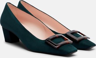 Roger Vivier Belle Vivier 45 suede pumps