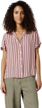 Gerard Darel Cindya Striped Shirt in Multi-Colored at Nordstrom, Size 10Short
