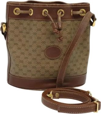 Gucci Pre-owned Cuero bolsos-gucci - Pre-owned - Mujer - Beige - ONE SIZE