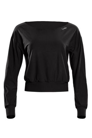 Winshape Longsleeve WINSHAPE LS003LS, Damen, Gr. XL, schwarz, 85% Polyester, 15% Elasthan, U-Boot-Ausschnitt, Shirts Longsleeve, Functional Light and Soft